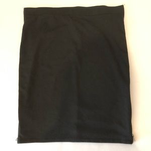 Forever 21 Plus Zippered Sides Pencil Skirt 3X